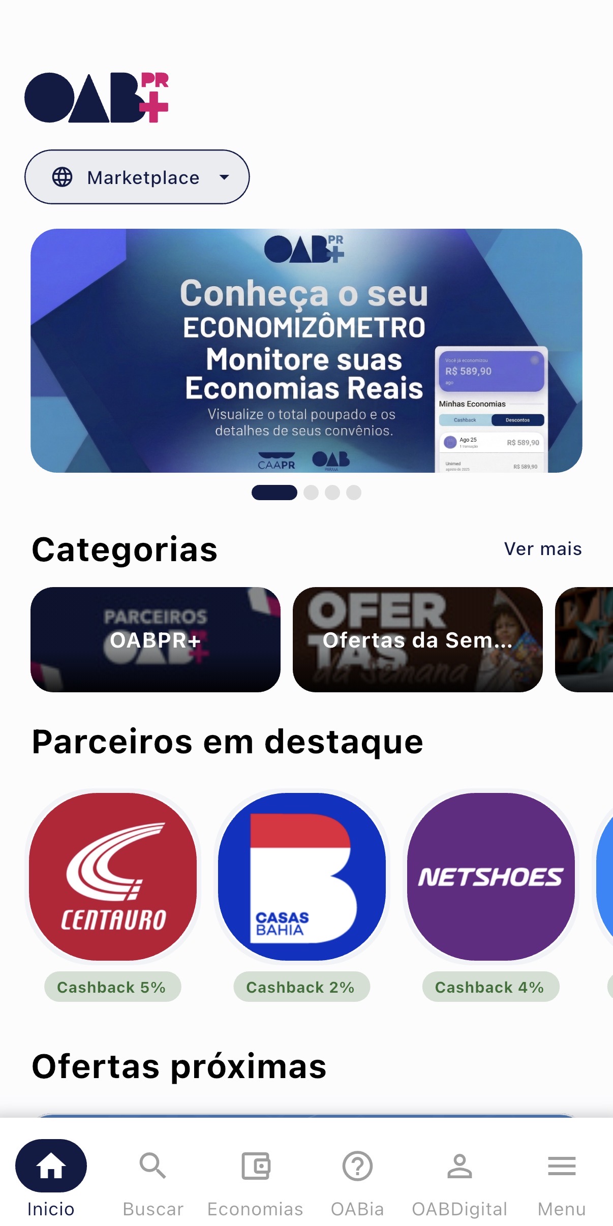 App OAB Home