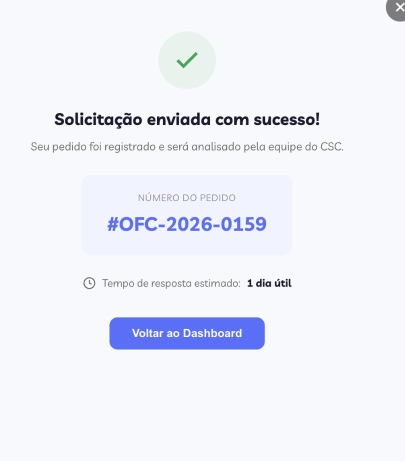 Sucesso Oficio