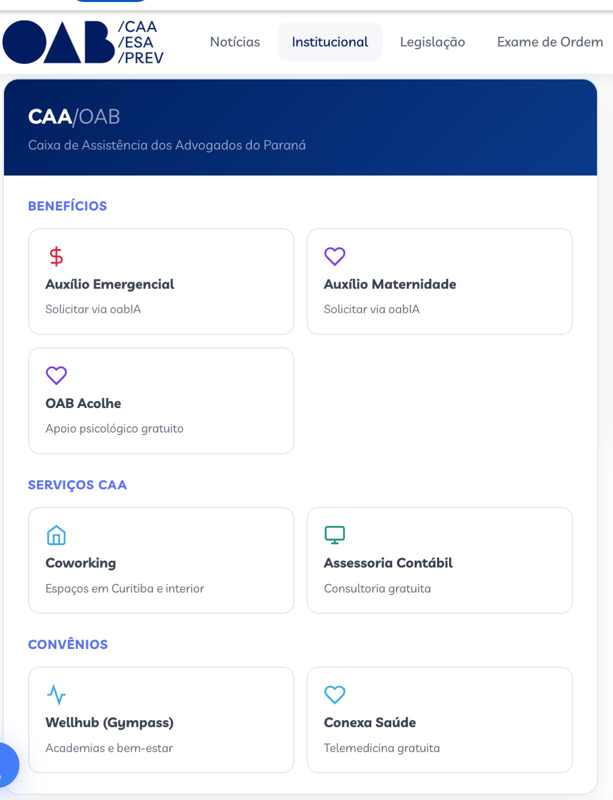 CAA Beneficios